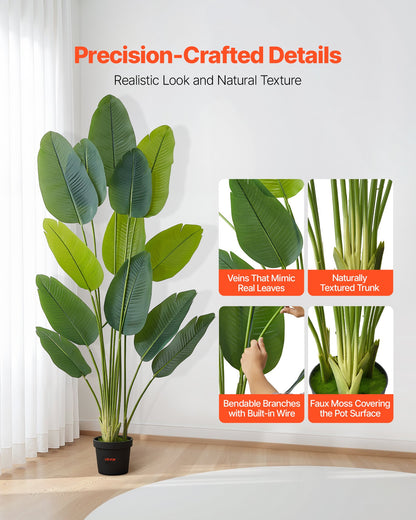 VEVOR Artificial Tropical Plants - Select Your Configuration - RZRDZWTTNZL6CG3Q9001V0 - view 2