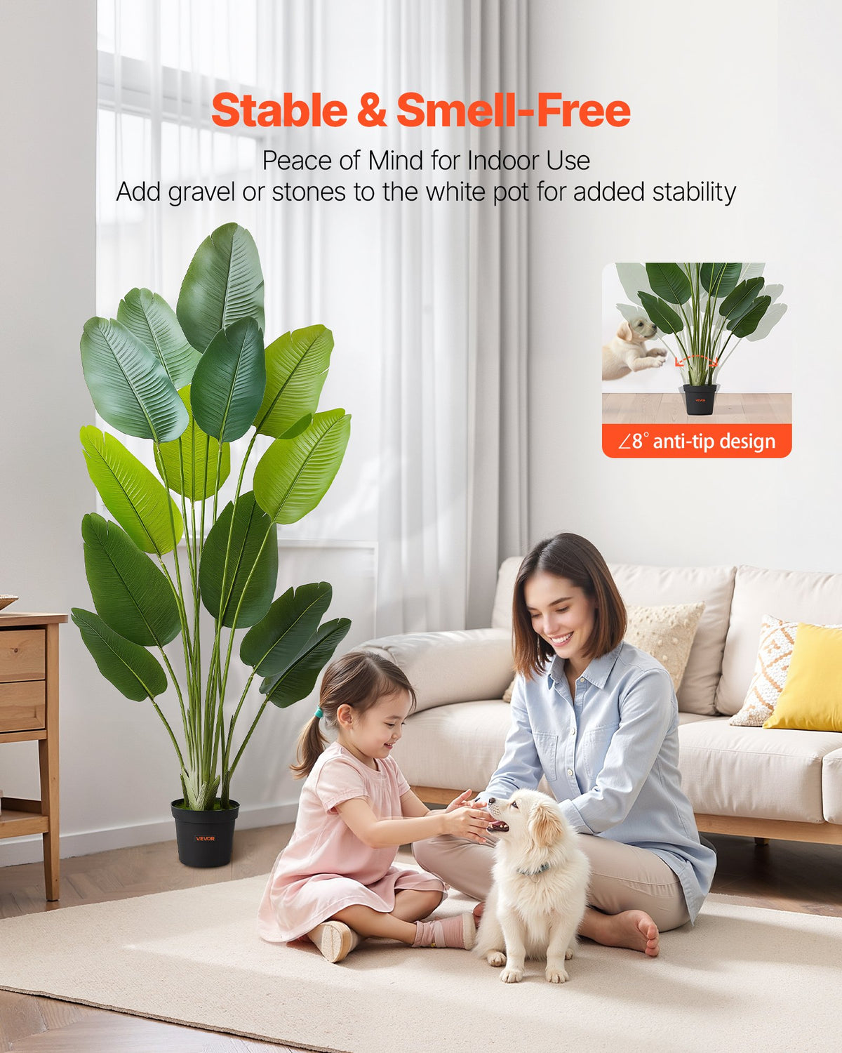VEVOR Artificial Tropical Plants - Select Your Configuration - RZRDZWTTNZL6CG3Q9001V0 - view 3