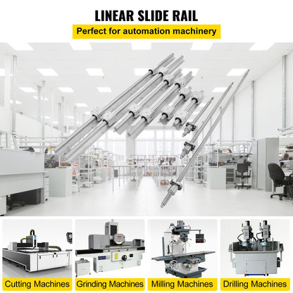 VEVOR Linear Guide Rails - Select Your Configuration - SBR20SZSGZXDGTZ01V0 - view 2