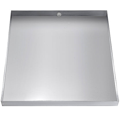 VEVOR 304 Stainless Steel Washing Machine Drain Pan, 32 x 32 x 2.5 in - view 3