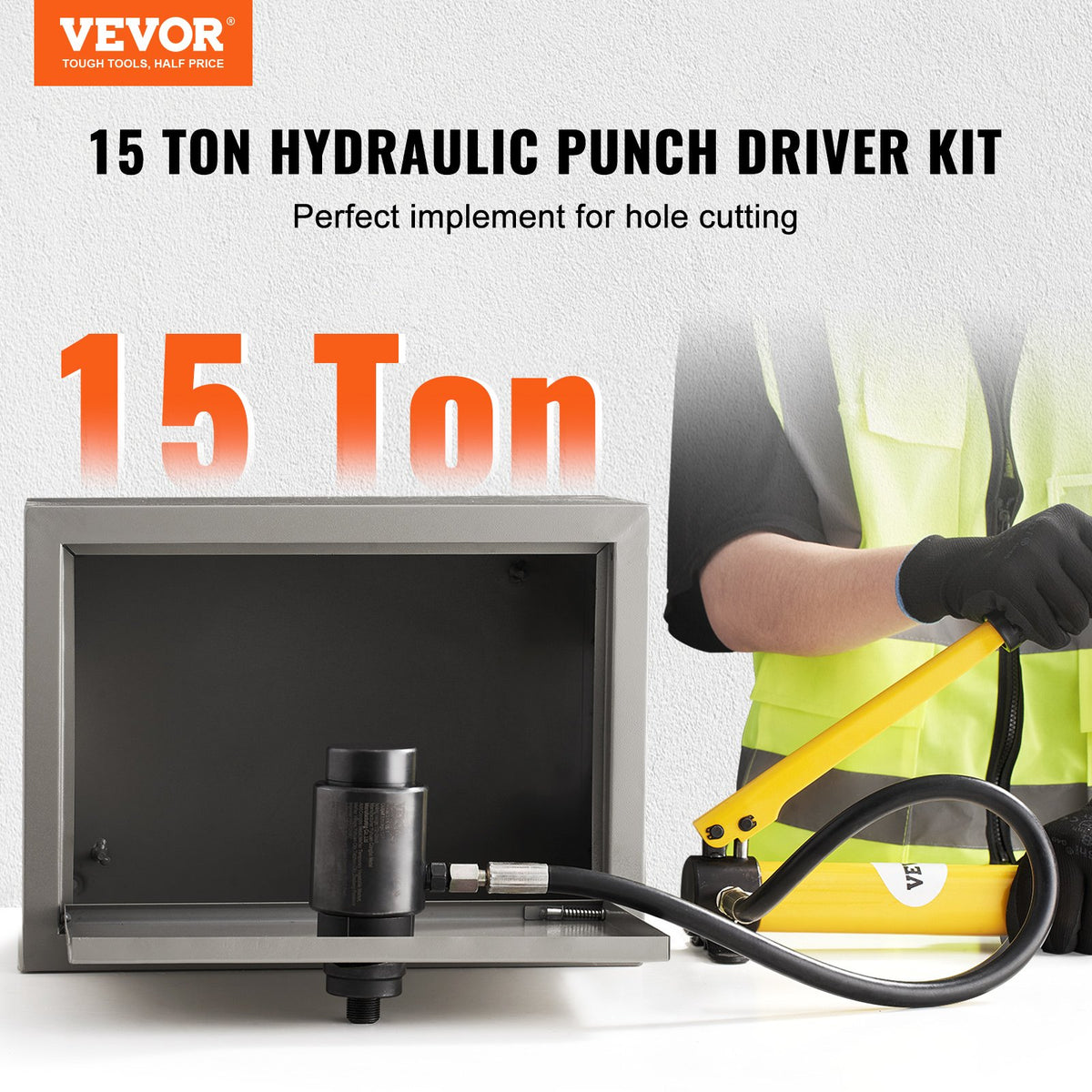 VEVOR Knockout Punch Set - Select Your Configuration - SD15T240CR2MM8SYBV0 - view 2