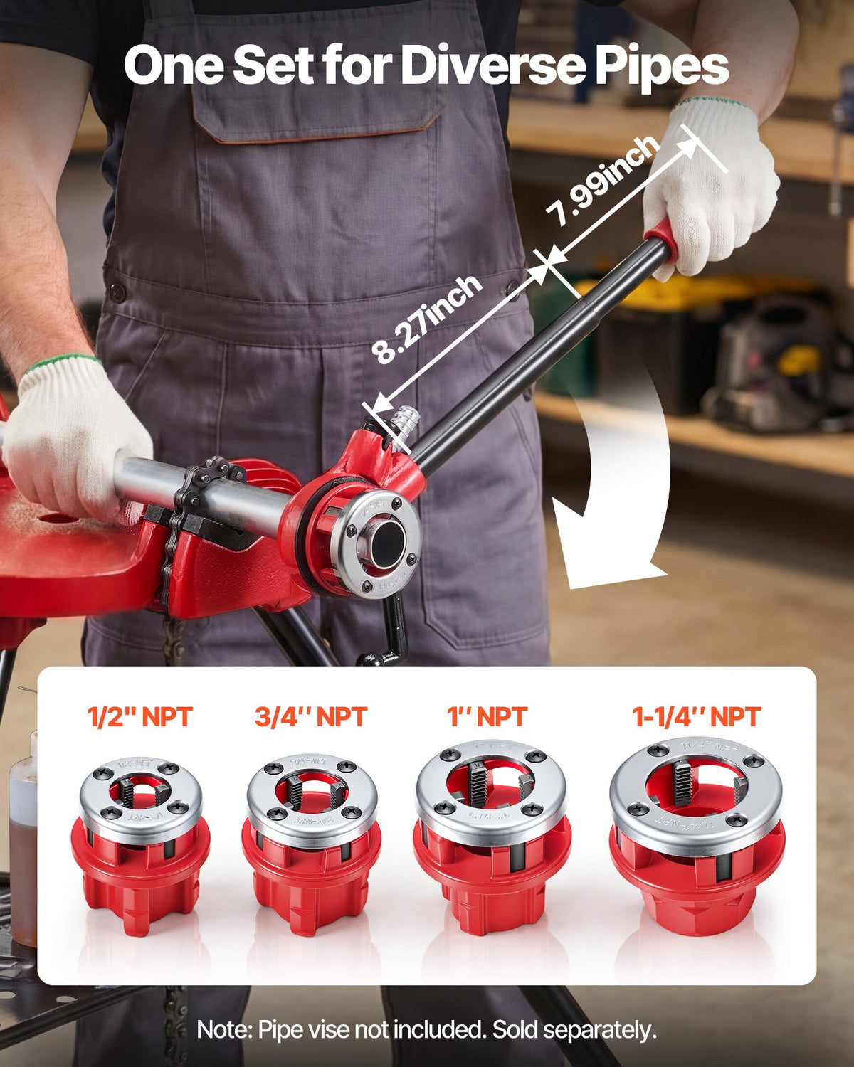 VEVOR Pipe Threader