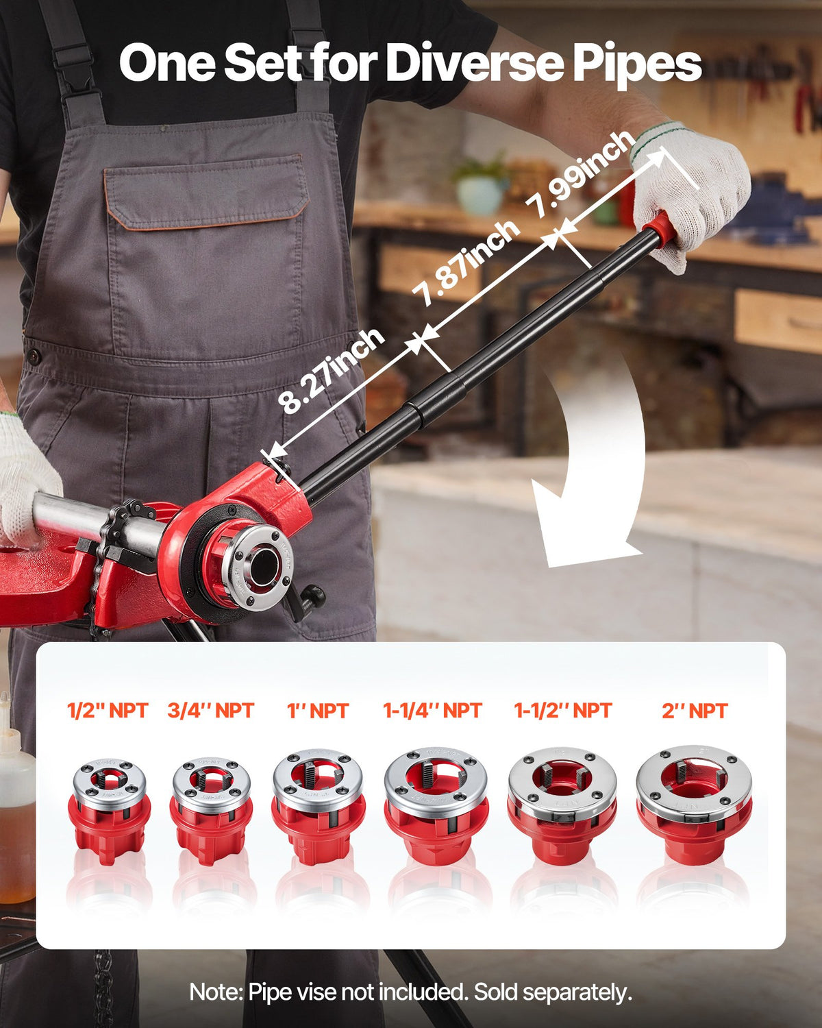 VEVOR Pipe Threader