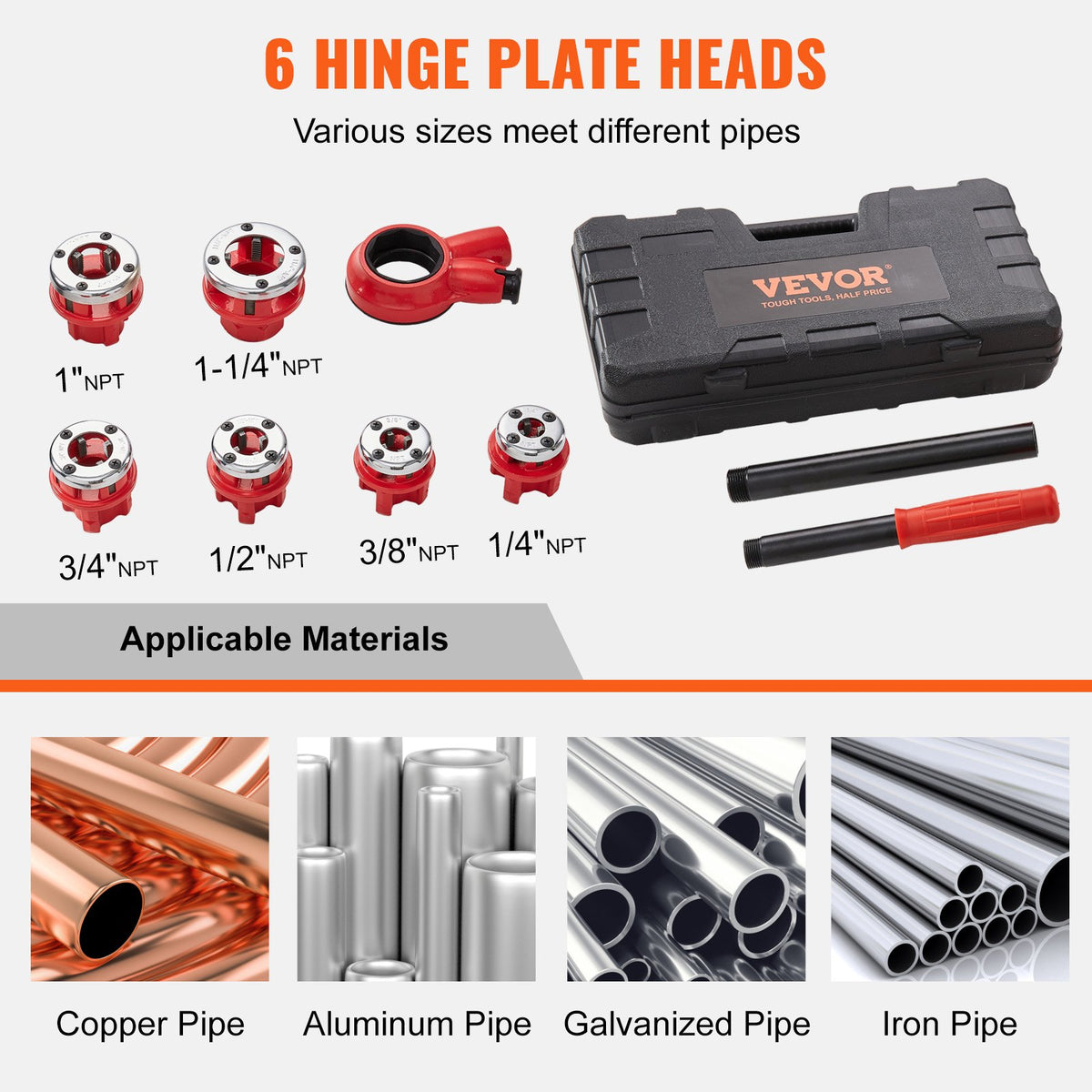 VEVOR Pipe Threader