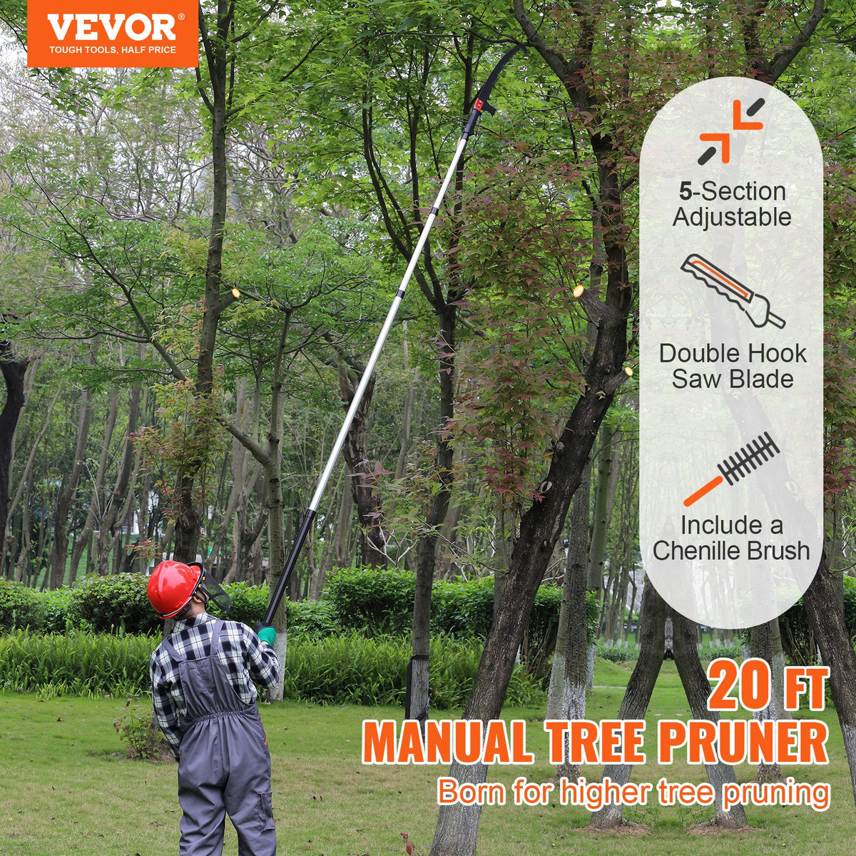 VEVOR Tree Pruners - Select Your Configuration - SDGZJLHJSS6M55FPJV0 - view 2