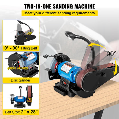 VEVOR Belt & Disc Sanders - Select Your Configuration - SDJ375WTS00000001V1 - view 3