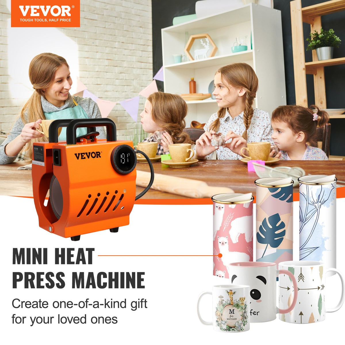 VEVOR Manual Mug Heat Press - Select Your Configuration - SDK350W1115OZ136BV1 - view 2