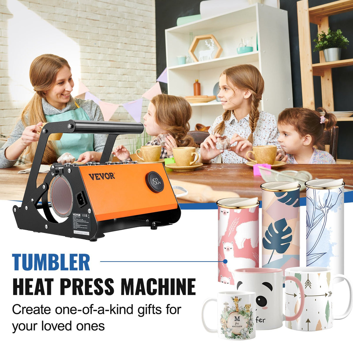 VEVOR Manual Mug Heat Press - Select Your Configuration - SDKBJ600W30OZ607EV1 - view 2