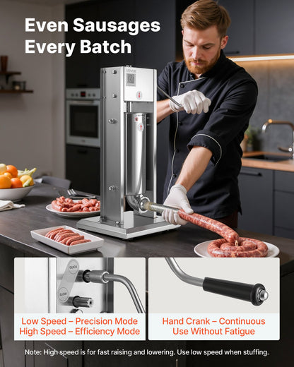 VEVOR Sausage Stuffers - Select Your Configuration - SDKGCJLS5L00GQ3T6001V0 - view 2