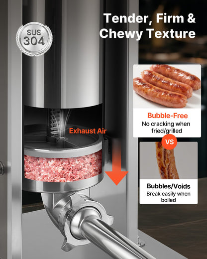 VEVOR Sausage Stuffers - Select Your Configuration - SDKGCJLS5L00GQ3T6001V0 - view 3