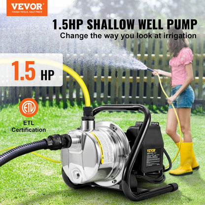 VEVOR Shallow Well Pumps - Select Your Configuration - SDKQ23GPM110VCW84V1 - view 2