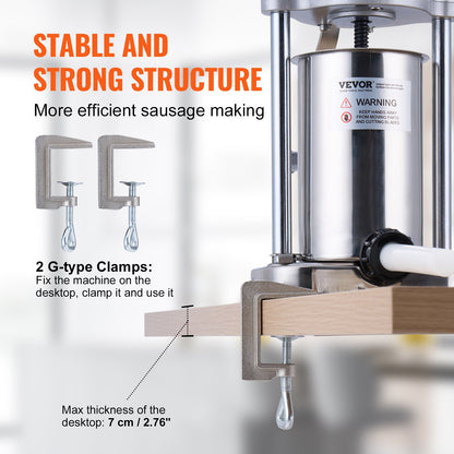 VEVOR Sausage Stuffers - Select Your Configuration - SDLSBXGGCJ2LHRF1AV0 - view 3
