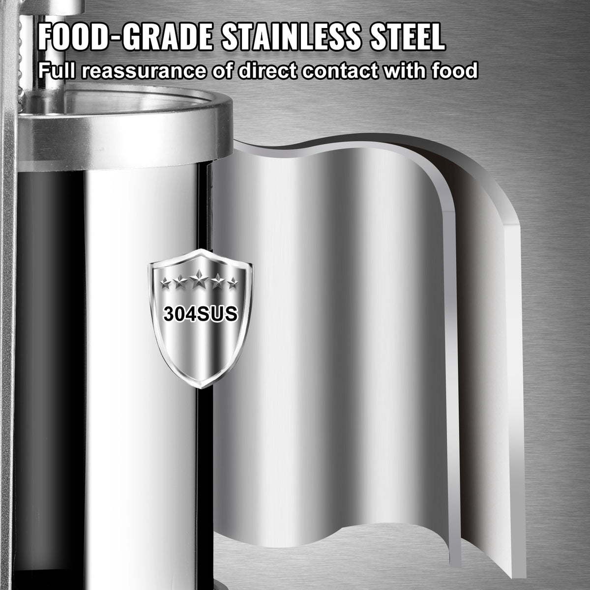 VEVOR Sausage Stuffers - Select Your Configuration - SDLSBXGGCJ3L10KSCV0 - view 3