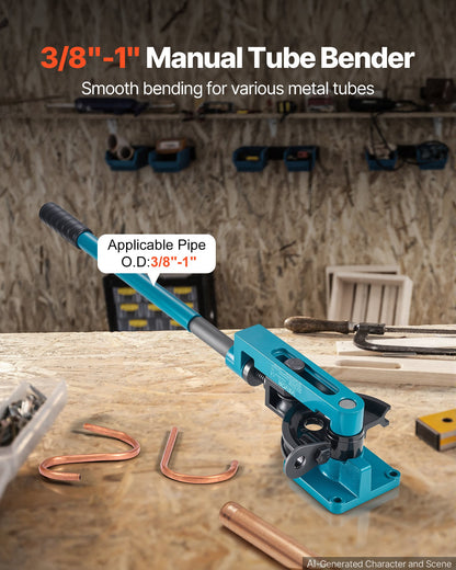 VEVOR Manual Tube Bender - Select Your Configuration - SDWGJ000000000001V0 - view 2