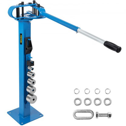 VEVOR YP-38 Metal Bender 1"-3" Flat Bar Square Rod Bending 7 Dies w/ Floor Stand - SDWGJYP38ZH000001V0 - view 1