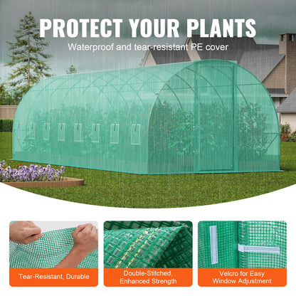 VEVOR Portable Greenhouses - Select Your Configuration - SDXWS28X10X7PC4TOV0 - view 3