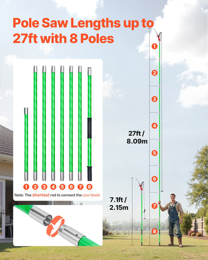 VEVOR Tree Pruners - Select Your Configuration - SDXZJBXZZK8M58IMZ001V0 - view 2