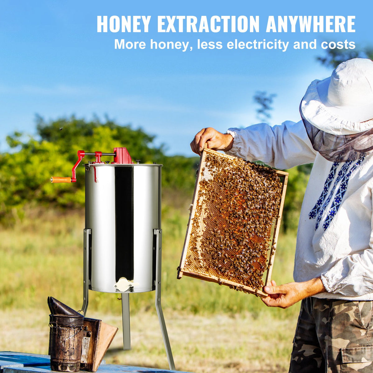 VEVOR Honey Extractor - Select Your Configuration - SDYMJBXGY1524JECGV0 - view 2