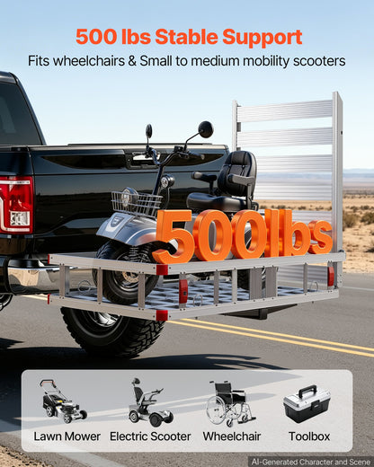 VEVOR Manual Scooter Lift - Select Your Configuration - SDZXCTSJLDWLS7ZE2001V0 - view 2