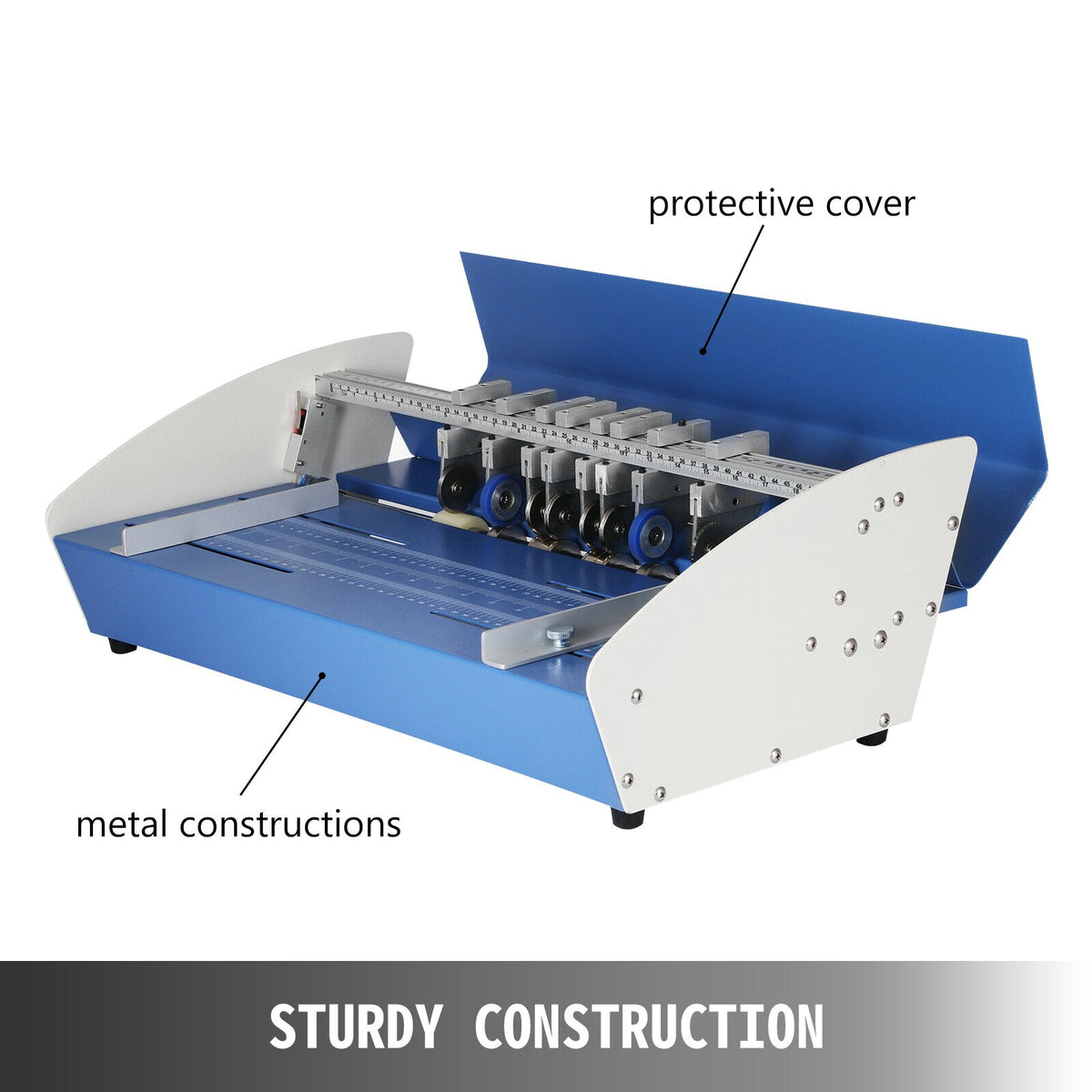VEVOR Electric Creasing Machine 21 Inch Paper Creasing Scoring Machine 3 in 1 Creasing Machine with Heavy Duty Metal Present Multi-function - SG-520EDYHJ000001V1 - view 2