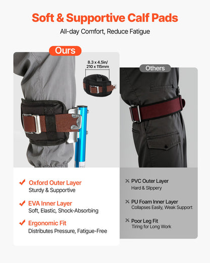 VEVOR Drywall Stilts - Select Your Configuration - SGBGQLS2440Y0PJGU001V0 - view 3