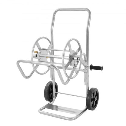 VEVOR Hose Reel Cart, Hold Up to 200 ft of 5/8’’ Hose (Hose Not Included), Garden Water Hose Carts Mobile Tools with Wheels, Heavy Duty Powder-coated Steel Outdoor Planting for Garden, Yard, Lawn - SGJPC2GG200FE39LAV0 - view 1