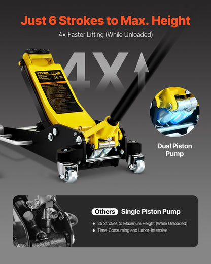 VEVOR Floor Jacks - Select Your Configuration - SGWSQJDLTSG3T41DVV0 - view 2