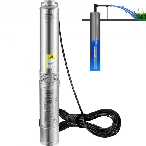 VEVOR AC Deep Well Pumps - Select Your Configuration - SJQSBMBNZMC22GDBSV4 - view 1