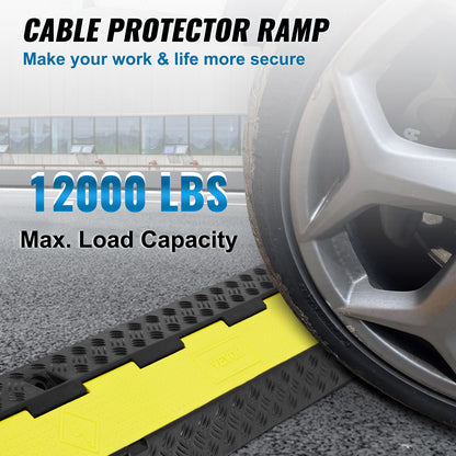VEVOR Cable Protectors & Ramps - Select Your Configuration - SKCDL32WH1111REAEV0 - view 2