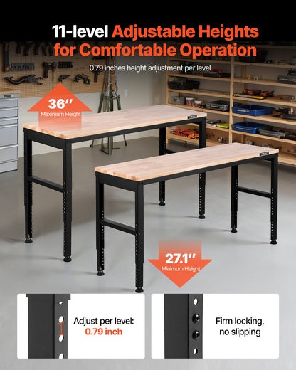 VEVOR Floor-standing Workbench - Select Your Configuration - SMKDJGZTBDLZMOAL4V1 - view 3