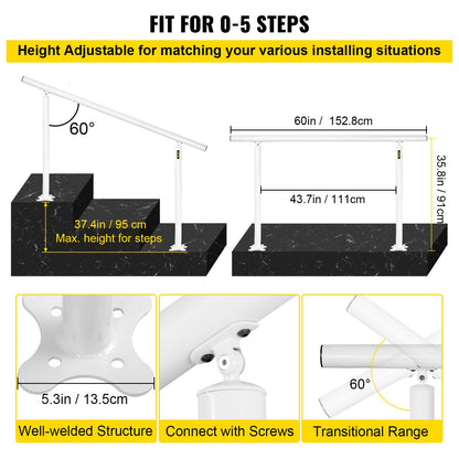 VEVOR Stair Handrails - Select Your Configuration - SNLZSLZYGL5FTPDUBV0 - view 3