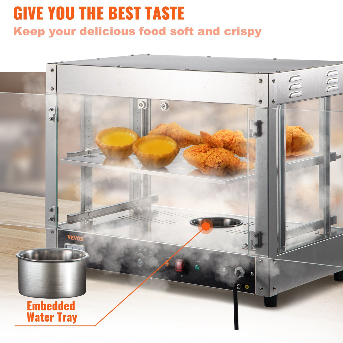 VEVOR Food Warmer Display - Select Your Configuration - SPBWJCYBXGGHBTNRNV1 - view 3