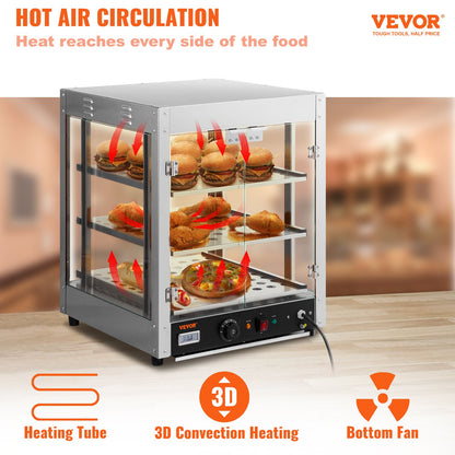 VEVOR Food Warmer Display - Select Your Configuration - SPBWJCYBXGGHBUG51V1 - view 2