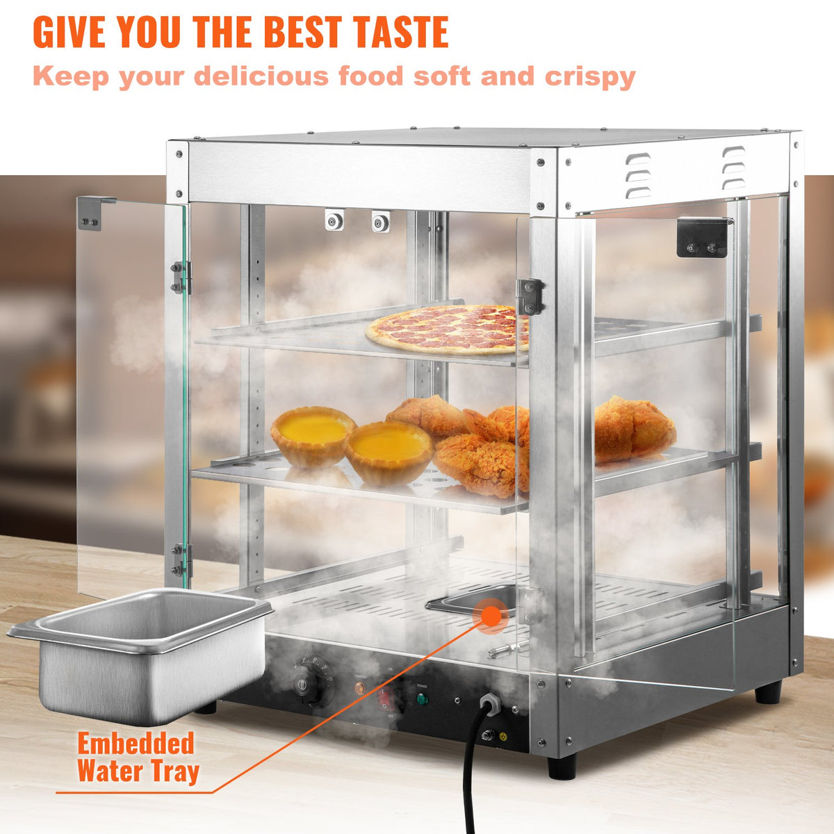VEVOR Food Warmer Display - Select Your Configuration - SPBWJCYBXGGHBUG51V1 - view 3