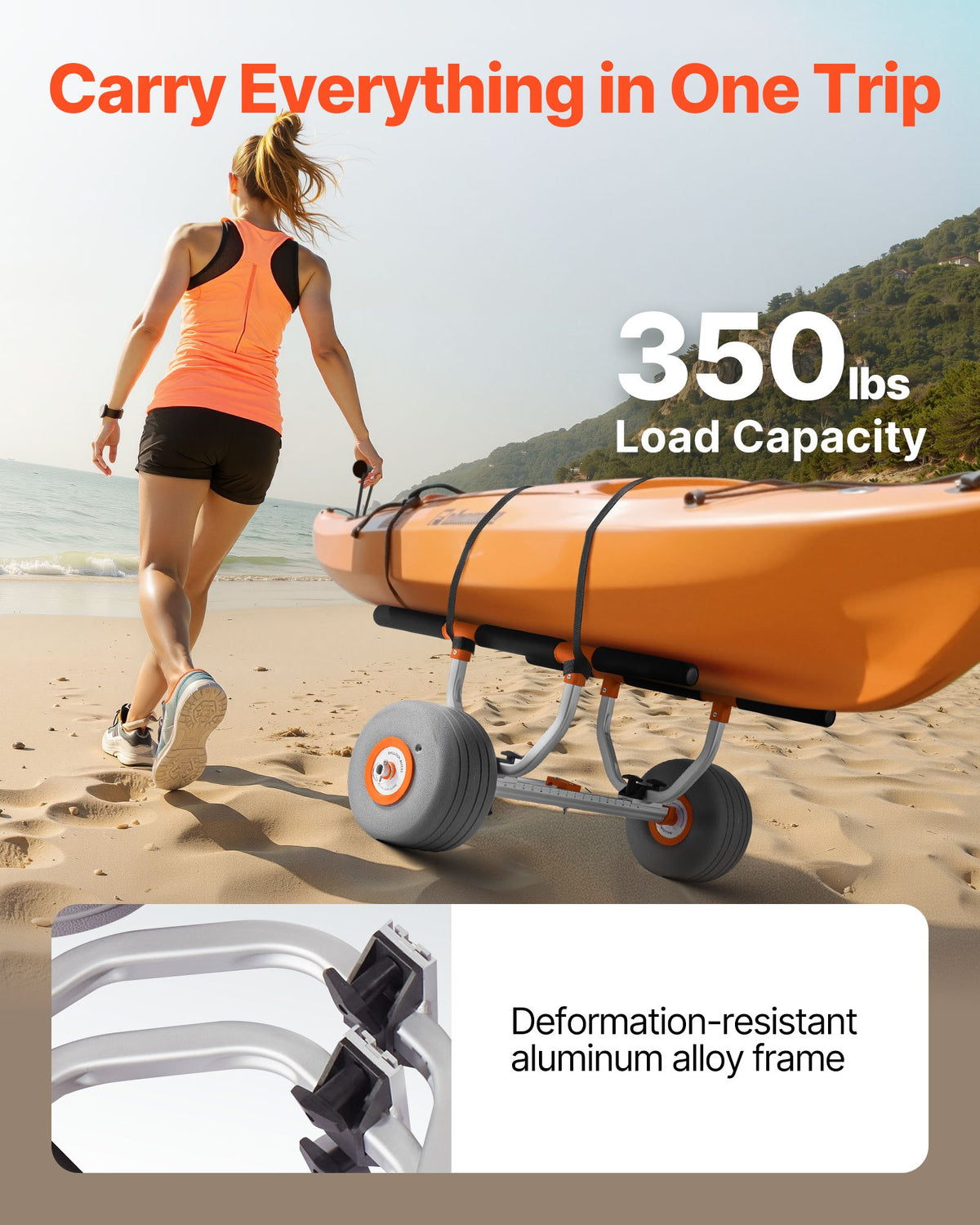 VEVOR Kayak Trailer - Select Your Configuration - SPSPHTTC13INFQKUY001V0 - view 2