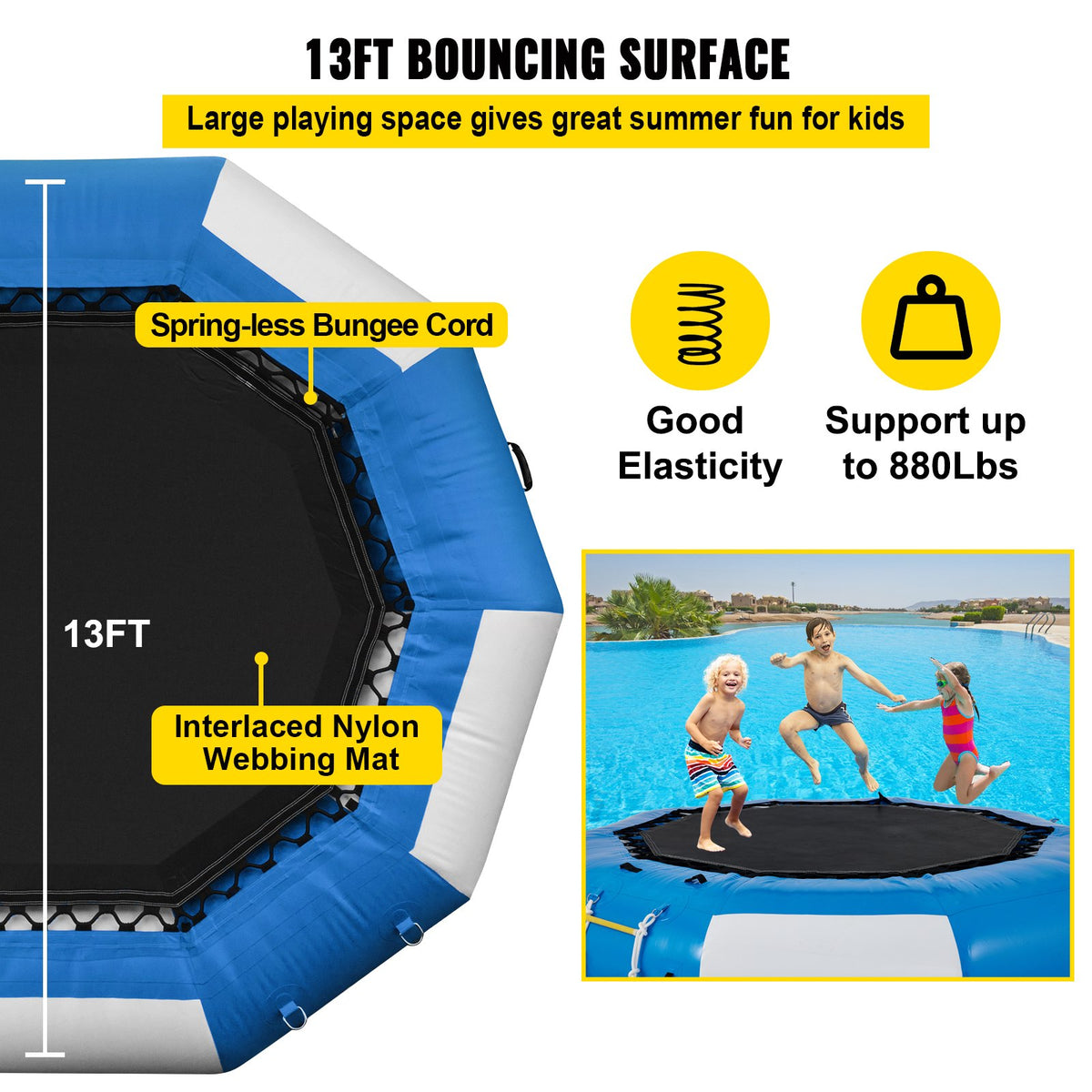 VEVOR Water Trampoline