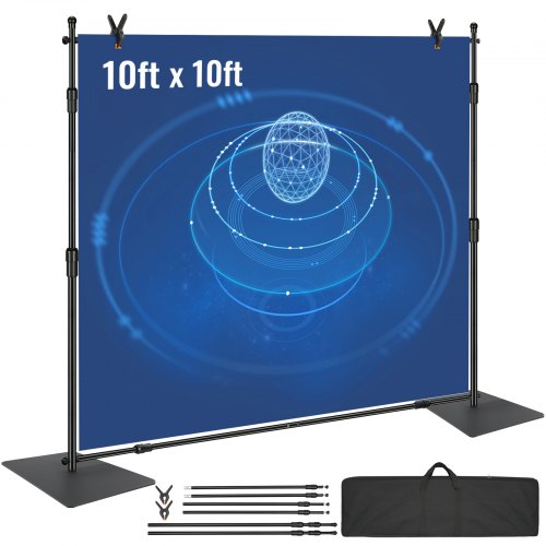 VEVOR Backdrop Stands - Select Your Configuration - SSBJZSJL10FTA18ERV0 - view 1