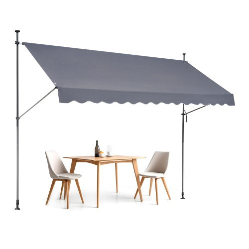 VEVOR Retractable Patio Awnings - Select Your Configuration - SSSZYPHSLZS1MAKGBV0 - view 1
