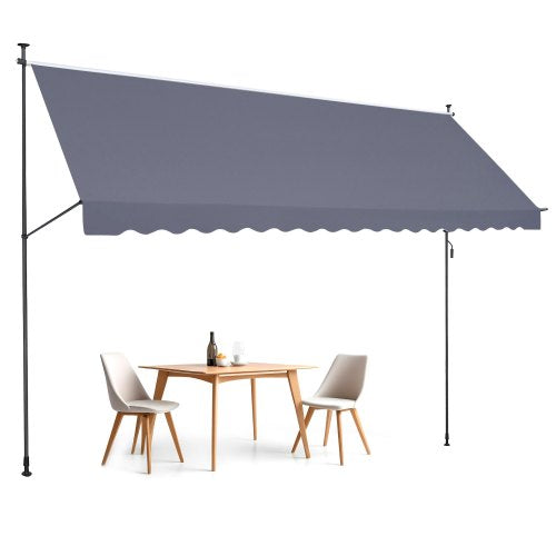 VEVOR Retractable Patio Awnings - Select Your Configuration - SSSZYPHSLZS1R1278V0 - view 1