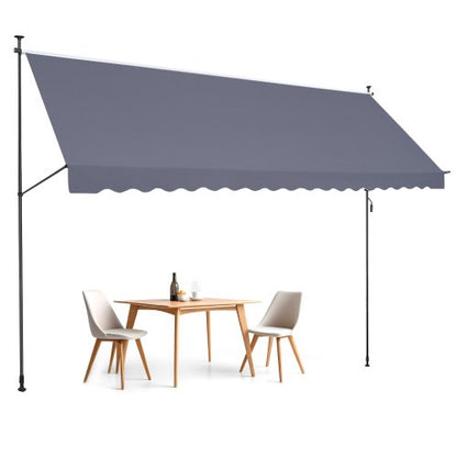VEVOR Retractable Patio Awnings - Select Your Configuration - SSSZYPHSLZS1R1278V0 - view 1