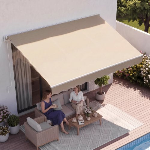 VEVOR Retractable Patio Awnings - Select Your Configuration - SSSZYPKQSQBSR0WE6V0 - view 1