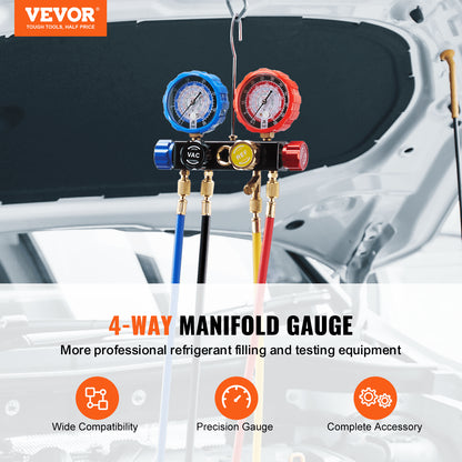 VEVOR AC Gauge Set - Select Your Configuration - STLLMBZZLJ4TE7B0MV0 - view 2