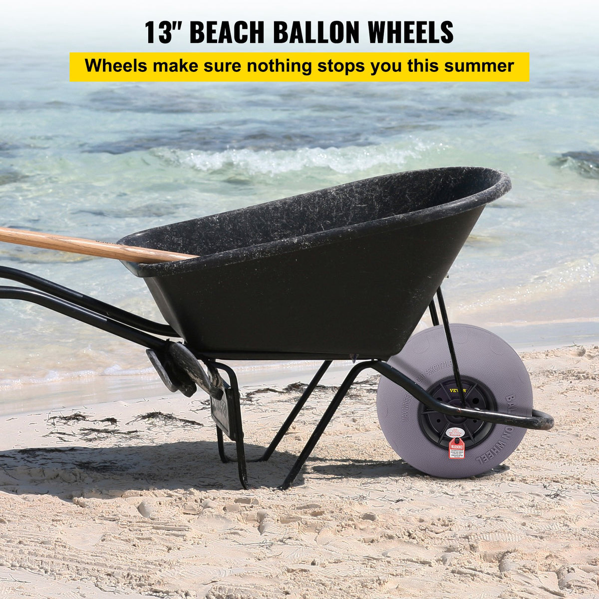VEVOR Beach Wheels - Select Your Configuration - STLYCDZCBDD124PPJV0 - view 2