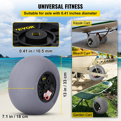 VEVOR Beach Wheels - Select Your Configuration - STLYCDZCBDD124PPJV0 - view 3