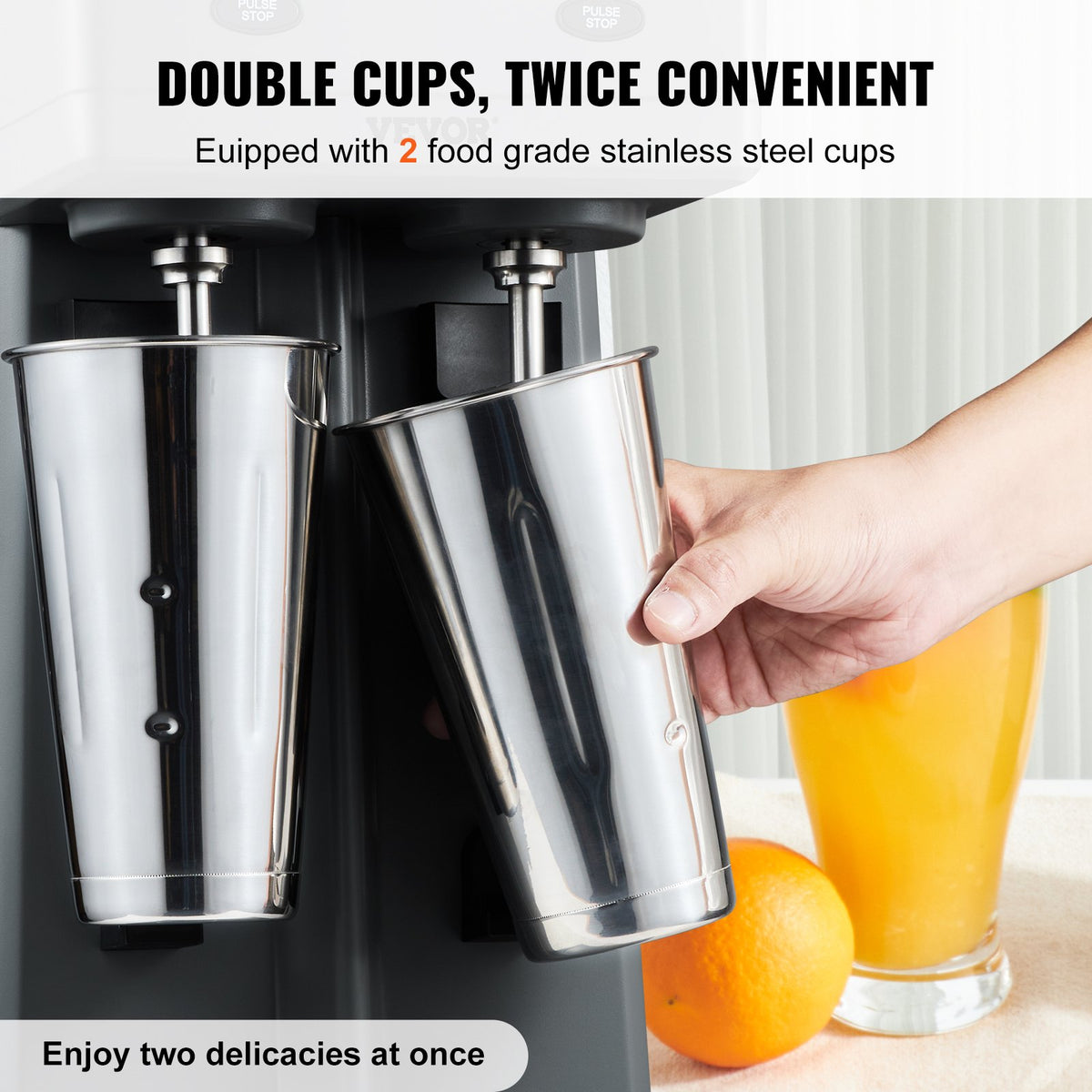 VEVOR Milkshake Maker - Select Your Configuration - STNXJHABS375WRVVTV1 - view 3