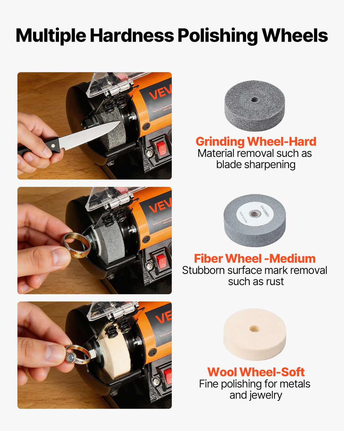 VEVOR Jewelry Polisher Machine - Select Your Configuration - STPGJWSDJ328B4CUJ001V1 - view 2