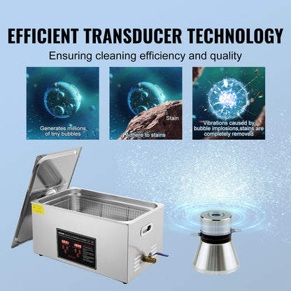 VEVOR Industrial Ultrasonic Cleaner - Select Your Configuration - SXCSBQXJ22L0V8PINV1 - view 3