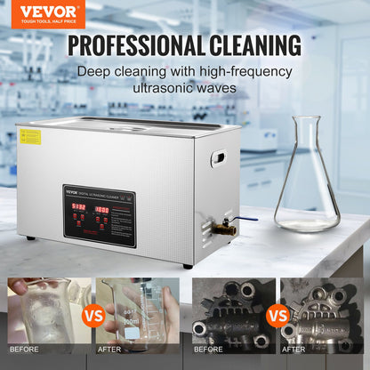 VEVOR Industrial Ultrasonic Cleaner - Select Your Configuration - SXCSBQXJ30L004J75V1 - view 2
