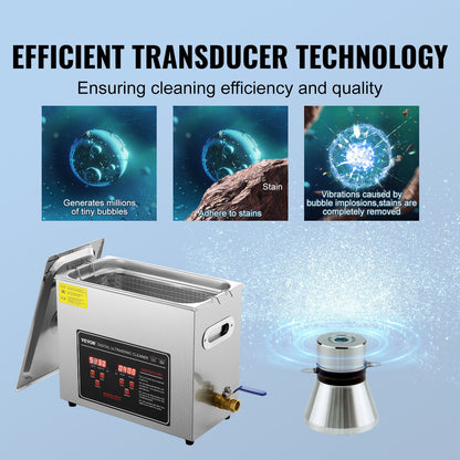 VEVOR Industrial Ultrasonic Cleaner - Select Your Configuration - SXCSBQXJ6L00KPIORV1 - view 3