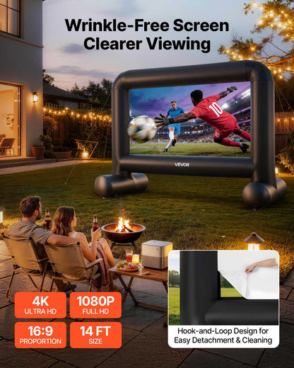 VEVOR Inflatable Projection Screen - Select Your Configuration - SYCQSTYPM14FF65C1001V1 - view 2